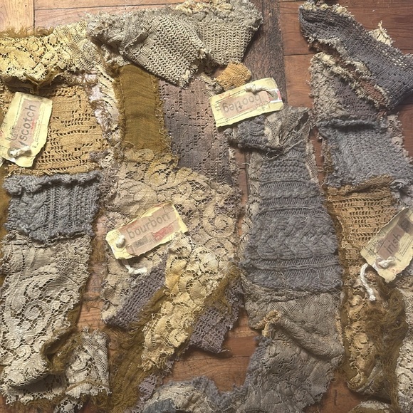 1 LEFT // distressed lace mega bandanas - Picture 13 of 17